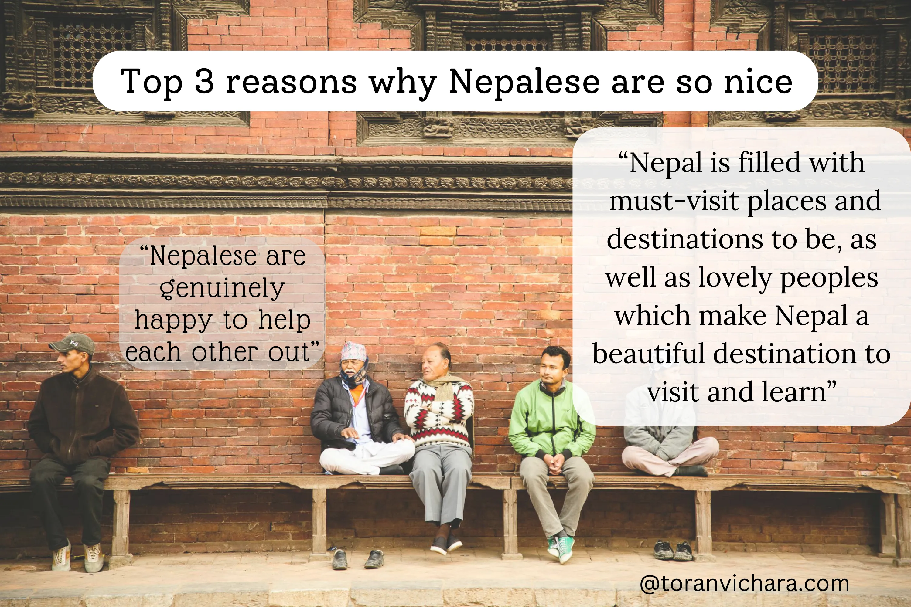 3 reasons why Nepalese are so nice