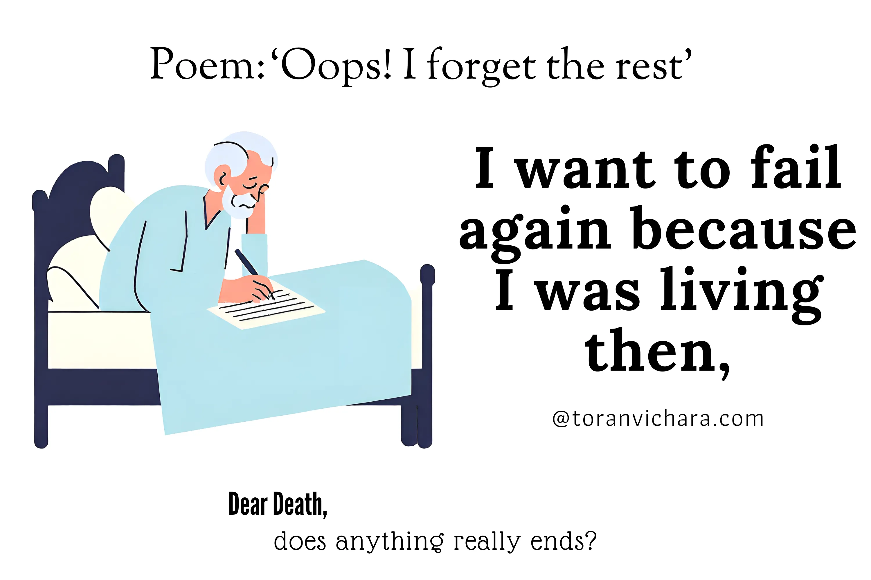 Poem about death & old age